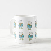 Theetijd met Schattige Polar Beer - Schattige Wild Koffiemok (Voorkant links)