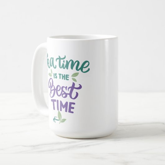 Theetijd Mok (Voorkant links)