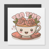 Theetijd Rozen Thee Kawaii (Voorkant / Achterkant)