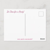 Theetijd - Tea Party Briefkaart (Achterkant)