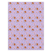 Theetijd Theepot Theekopje Bord Koperen Ketel patr Tafelkleed (Voorkant)