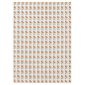 Theetijd Theepotten Tafelkleed (Voorkant)