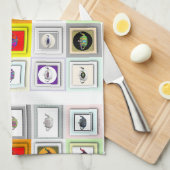 Theetijd theepotten theedoek (Quarter Fold)