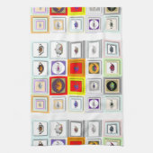 Theetijd theepotten theedoek (Verticaal)