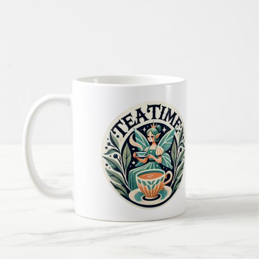 theetijdfee koffiemok (Links)