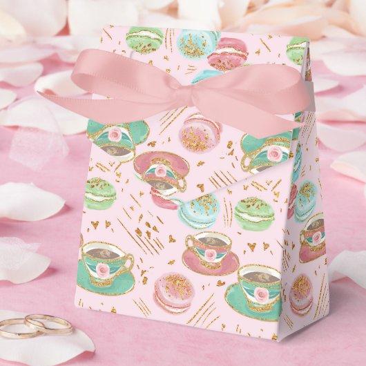 Theetijdpatroon Bedankdoosjes (Huwelijk)