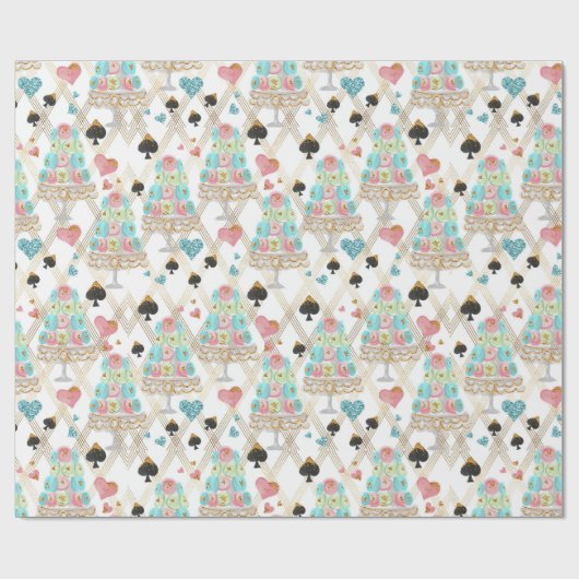 Theetijdpatroon Cadeaupapier (Vlak)