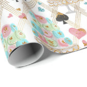 Theetijdpatroon Cadeaupapier (Rol Hoek)