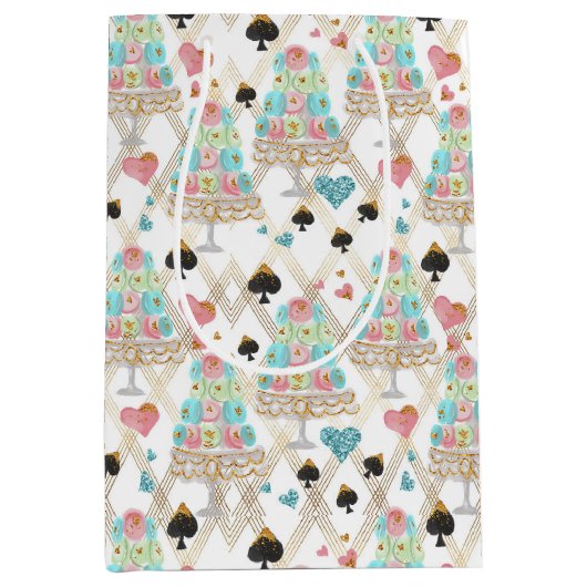 Theetijdpatroon Medium Cadeauzakje (Voorkant)