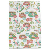 Theetijdpatroon Medium Cadeauzakje (Achterkant)