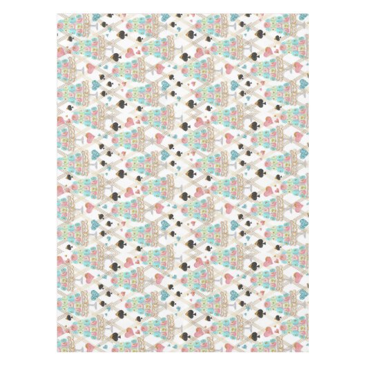 Theetijdpatroon Tafelkleed (Voorkant)