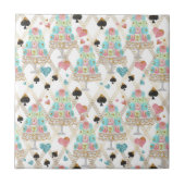 Theetijdpatroon Tegeltje (Voorkant)