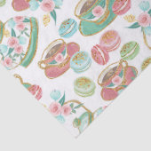 Theetijdpatroon Tissuepapier (Detail)