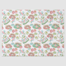 Theetijdpatroon Tissuepapier