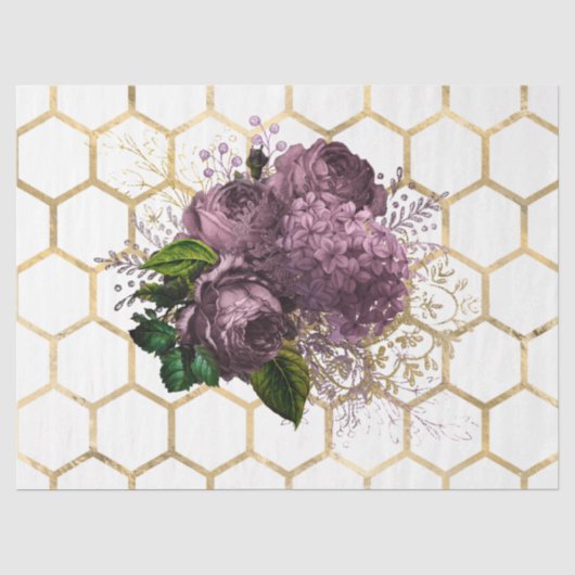 Theetuin Bij Serie Design 31 Tissuepapier (Voorkant)