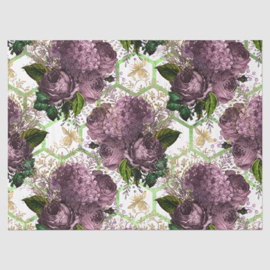 Theetuin Bij Serie Design 40 Tissuepapier (Voorkant)