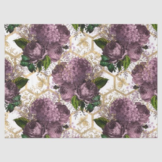 Theetuin Bij Serie Design 41 Tissuepapier (Voorkant)