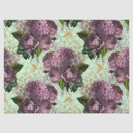Theetuin Bij Serie Design 42 Tissuepapier (Voorkant)