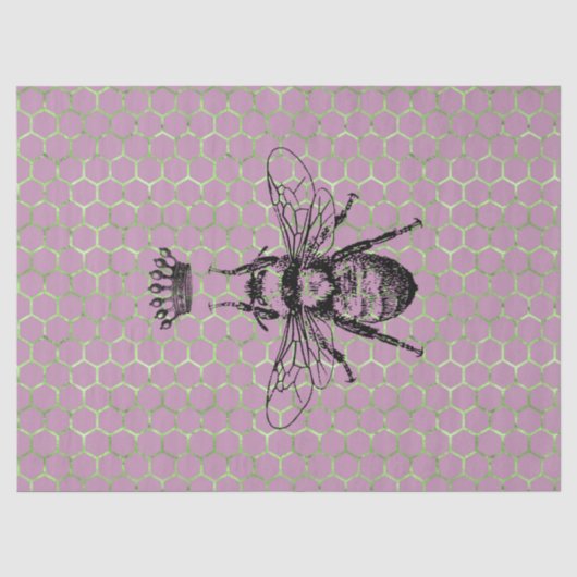 Theetuin Bij Serie Design 59 Tissuepapier (Voorkant)