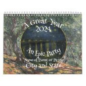 Theetuin verrassingsfeest Blok 2024 Kalender (Hoes)