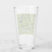 Theetuinen van Munnar op Glas (Achterkant)