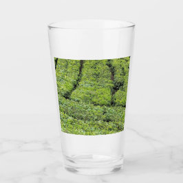 Theetuinen van Munnar op Glas