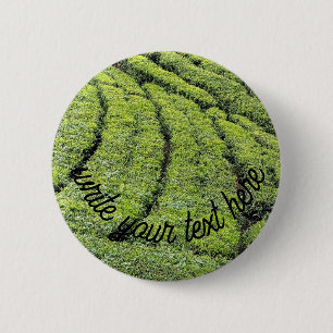 Theetuinen van Munnar op Ronde Button 5,7 Cm