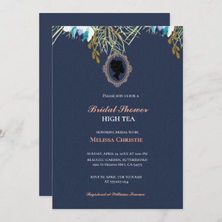 theetuinfeest, mooie zachte pastel  kaart