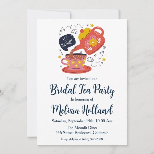 theeuwfeest in botanische tuin bruidsfeest kaart (Voorkant)