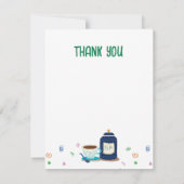 Theevisite Dankkaart Bedankkaart (Achterkant)