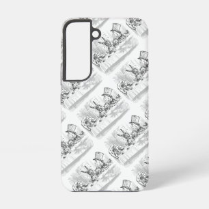 Theevisite Vintage Alice in Wonderland Samsung Galaxy Hoesje