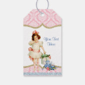 Theevisite voor Meisjes Cadeaulabel (Achterkant)