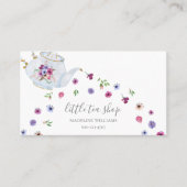 Theewinkel Floral Visitekaartje (Voorkant)