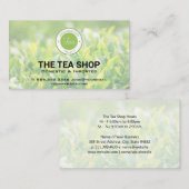 theewinkel | Tea Plant Fields Visitekaartje (Voorkant / Achterkant)