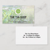theewinkel | Tea Planten Visitekaartje (Voorkant / Achterkant)