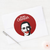 THEEZAK OBAMA RONDE STICKER (Envelop)