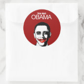 THEEZAK OBAMA RONDE STICKER (Tas)