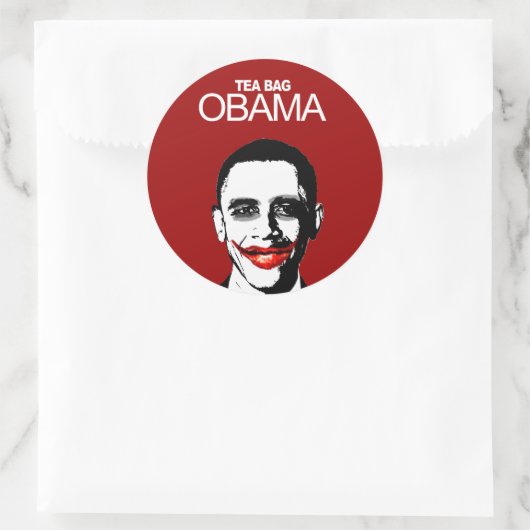 THEEZAK OBAMA RONDE STICKER (Tas)