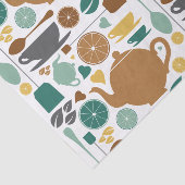 theezakdoekje tissuepapier (Detail)