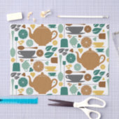 theezakdoekje tissuepapier (Craft)