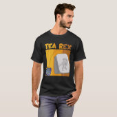 theezakje grappige thee rex t-shirt (Voorkant volledig)