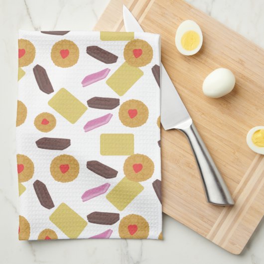 theezakje theedoek (Quarter Fold)