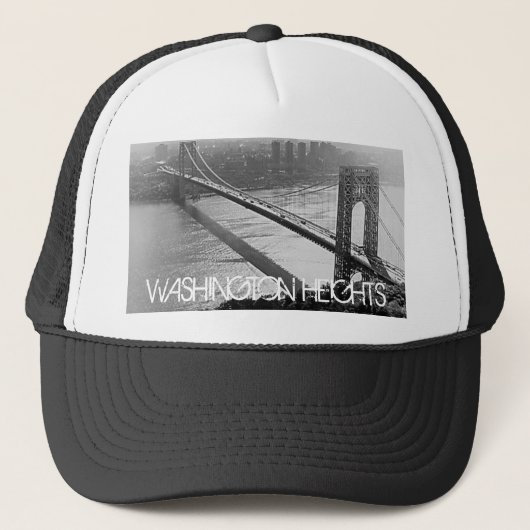 TheGeorgeWashingtonBridge, WASHINGTON HEIGHTS Trucker Pet (Voorkant)