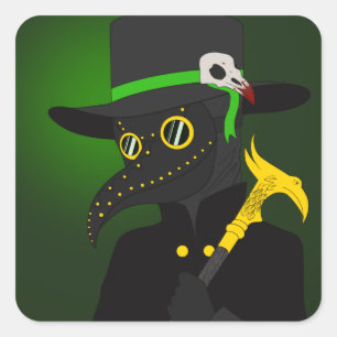 TheGoodDoctorTilt Vierkante Sticker