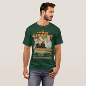 Thehree Stooges 100th Anniversary 1920 2020 Signat T-shirt (Voorkant volledig)