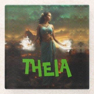 THEIA GLAZEN ONDERZETTER