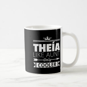 Theia koeler grappige Griekse tante moederdag Koffiemok
