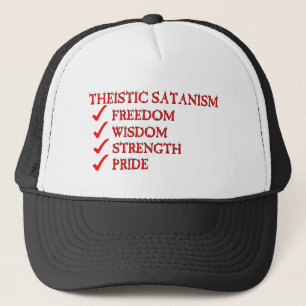 Theistisch satanisme/Luciferianisme Devotie Trucker Pet