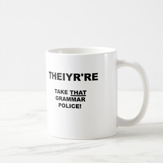 Theiyr're Funny Mug Koffiemok (Rechts)