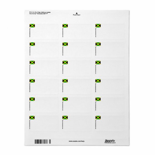 TheJamkingshow Address Label (Full Sheet)